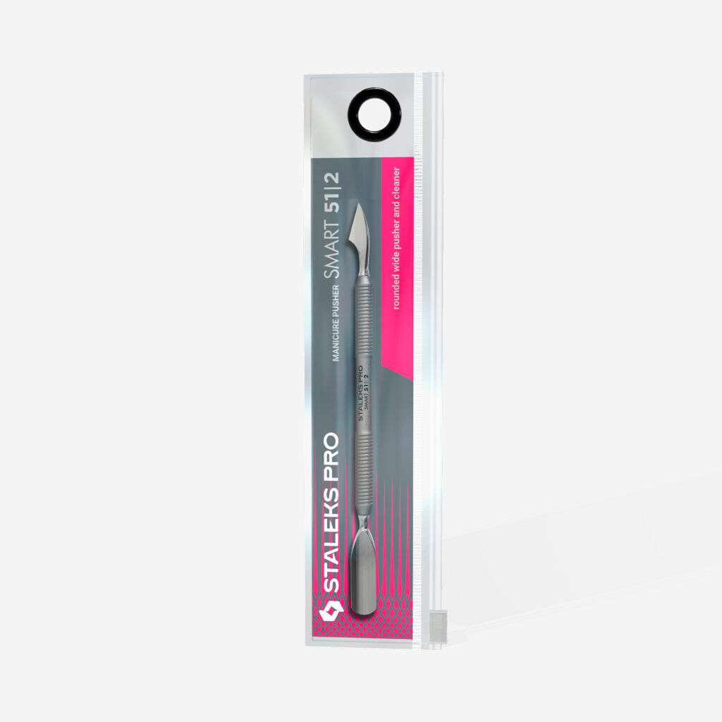 Manicure pusher SMART 51 TYPE 2 (rounded wide pusher and cleaner) image 2