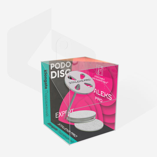 Pedicure disc extended Pododisc Staleks Pro M complete with removable file 180 g image 1