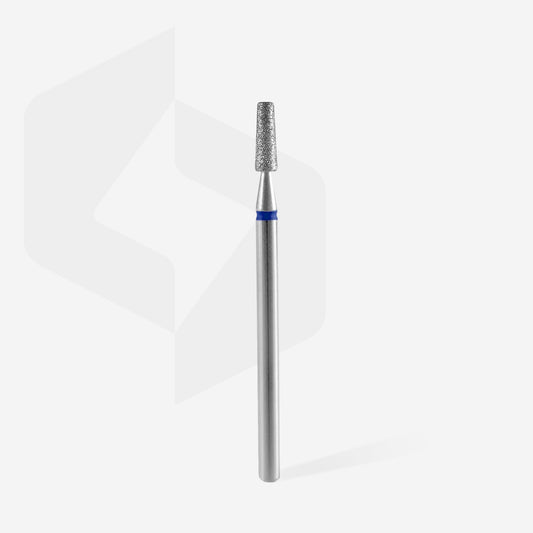 Diamond nail drill bit, “frustum”, red, head diameter 2,5 mm, working part 8 mm image 1