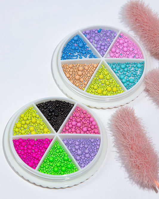 Metallic bubbles pearls Neon+Pastel image 0