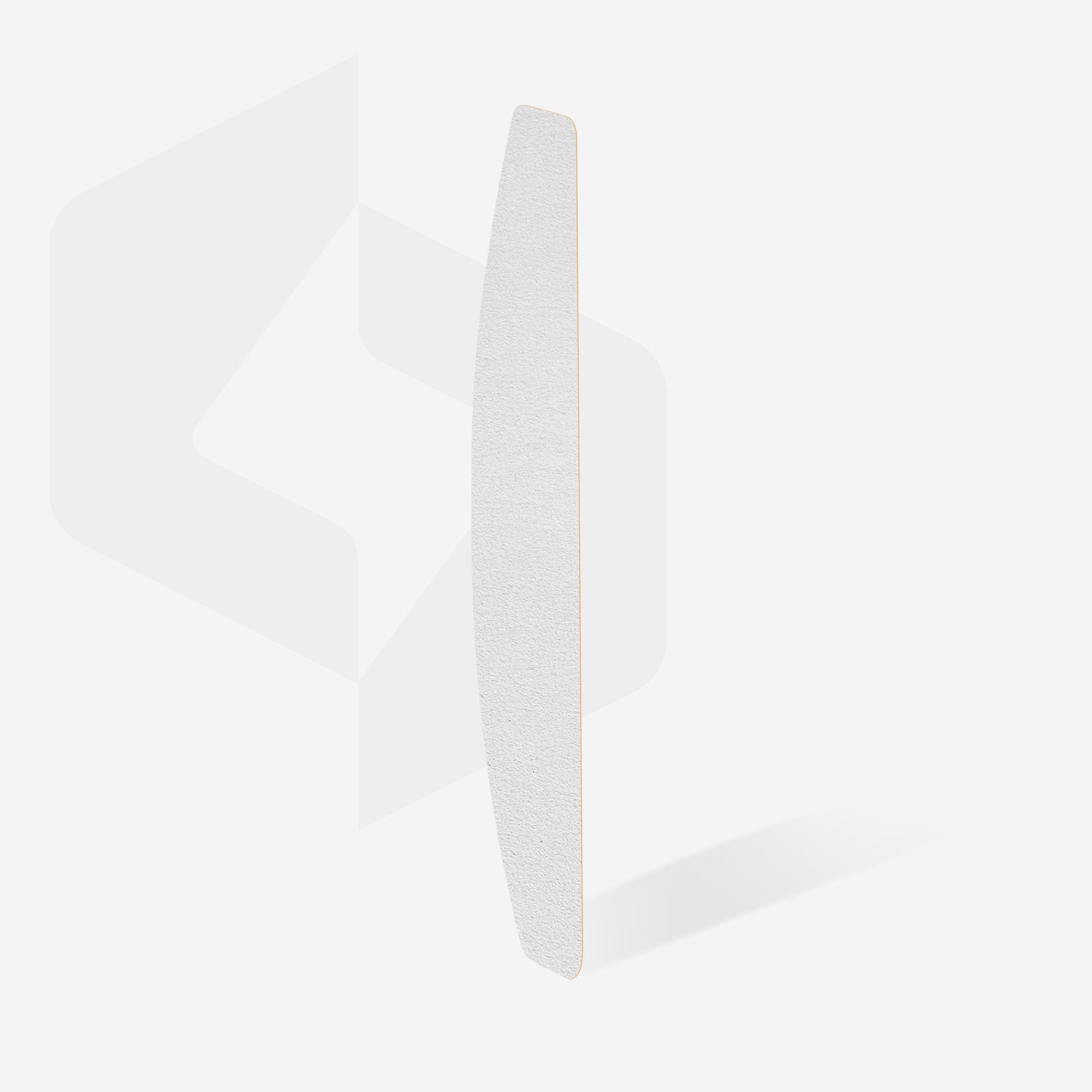 Disposable white files for crescent nail file EXPERT 42, 150 grit (50 pcs) image 1