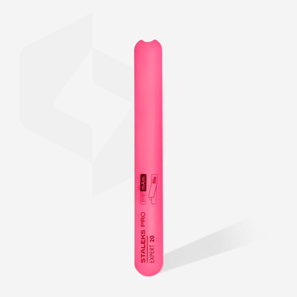 Straight plastic slanted nail file (base) EXPERT 20 image 2