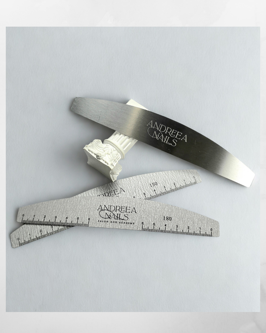 A.N. Metal File Base – Half Moon