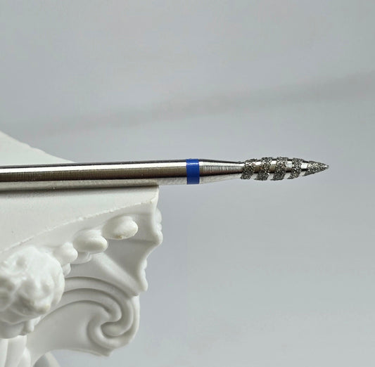 Diamond drill bit “flame “tornado” 023 blue image 0