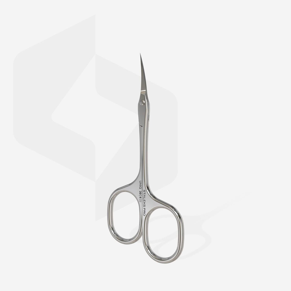 Professional cuticle scissors Asymmetric UNIQ 30 TYPE 4 image 1