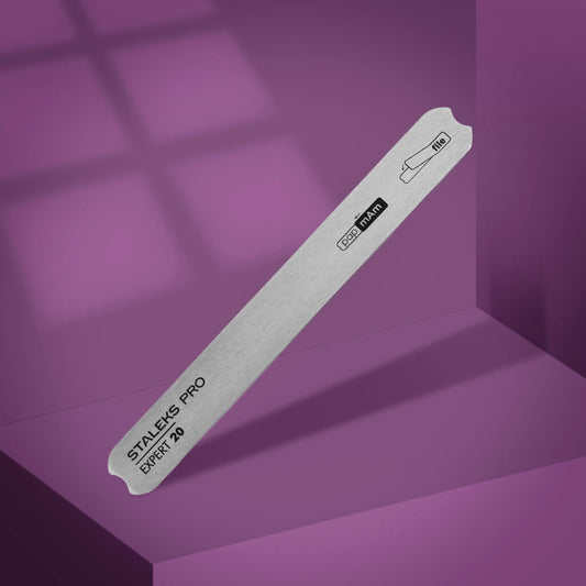Straight metal base for nail file EXPERT 20 image 0