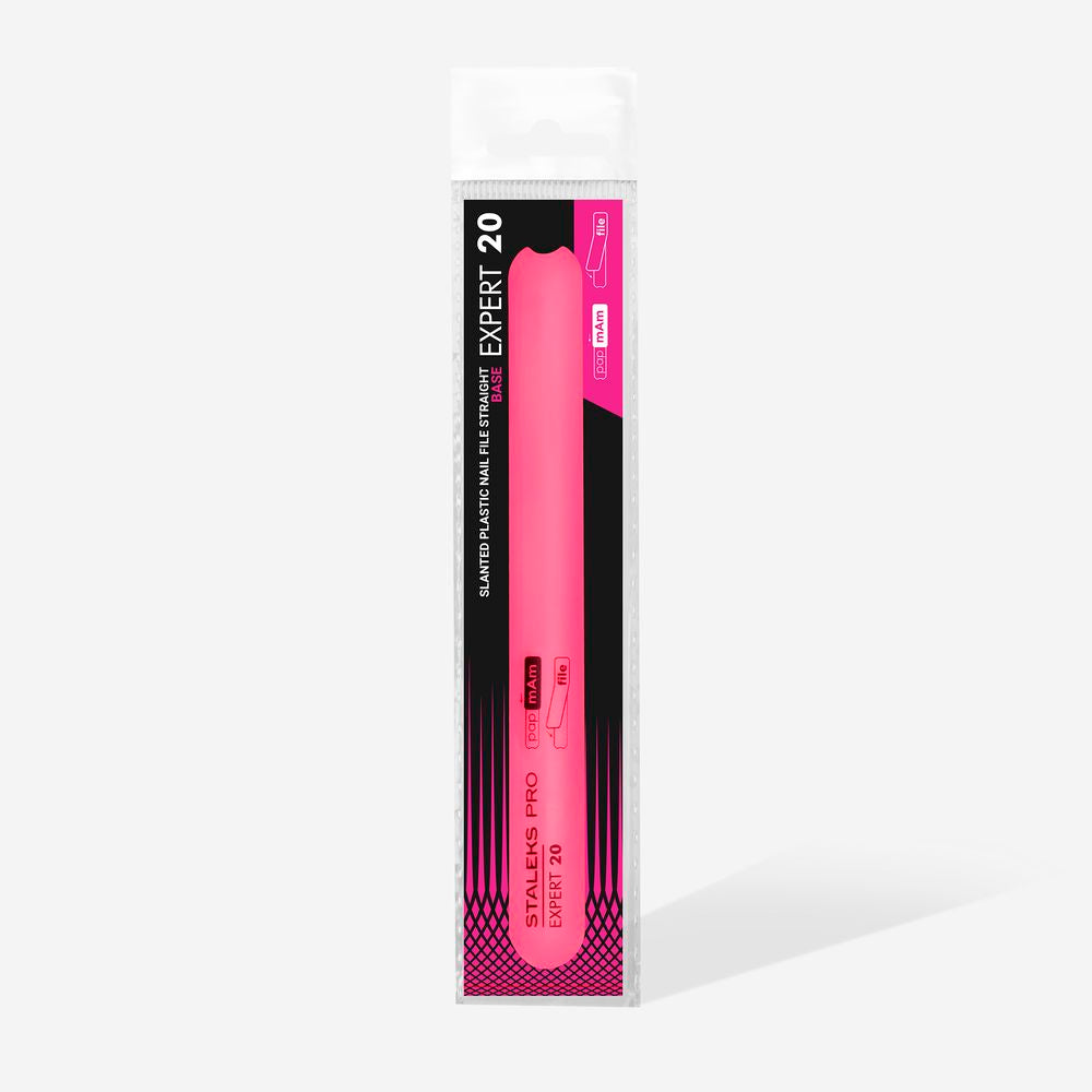 Straight plastic slanted nail file (base) EXPERT 20 image 3