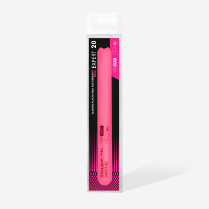 Straight plastic slanted nail file (base) EXPERT 20 image 3