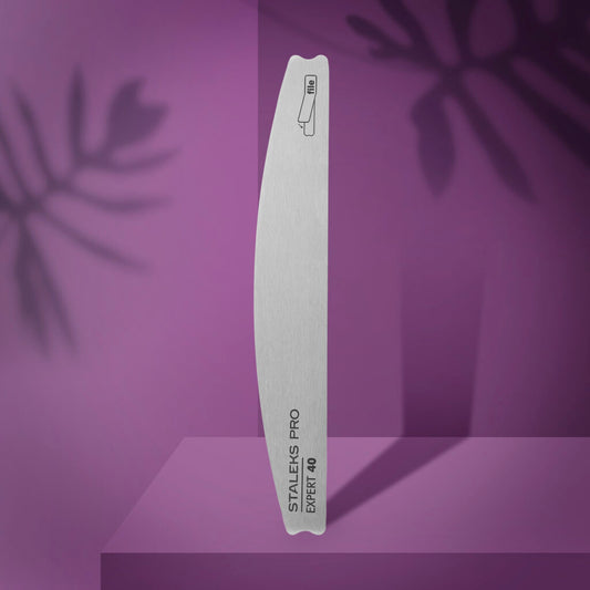 Metal base for crescent nail file Staleks Pro Expert 40 image 0