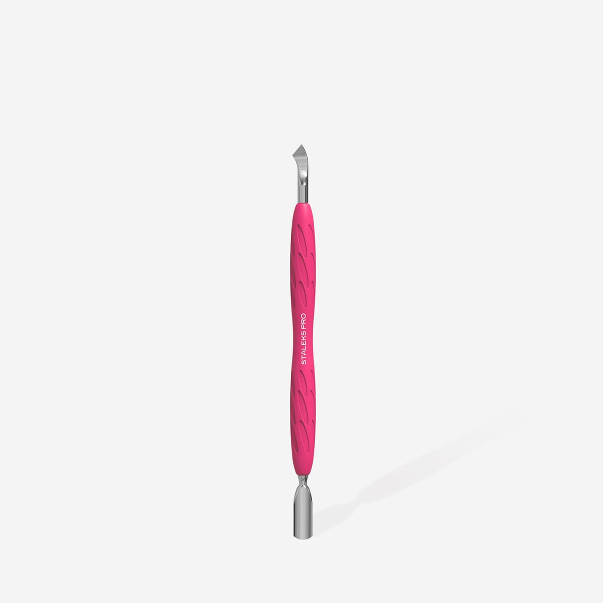 Manicure pusher Gummy with silicone handle UNIQ 10 TYPE 4.2 (rounded narrow push image 2
