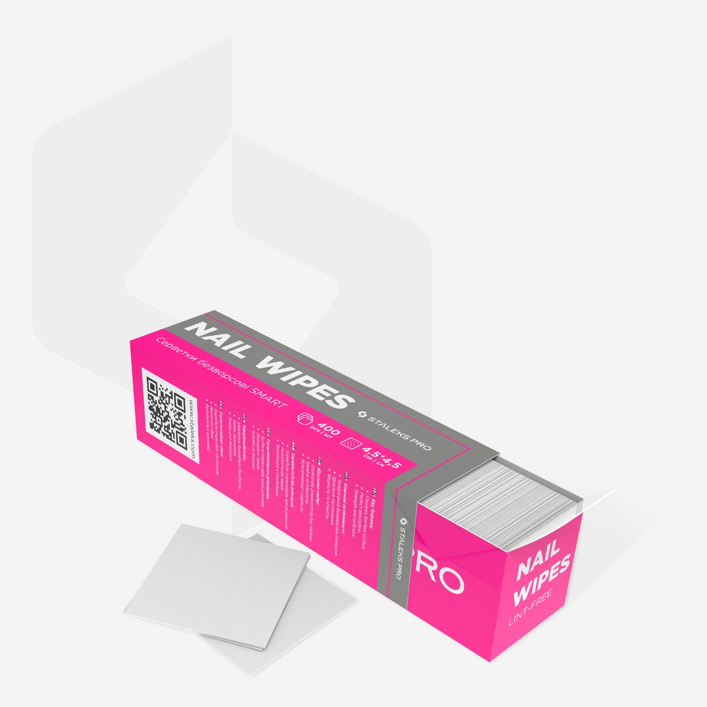 Lint-free wipes SMART (400 pcs)