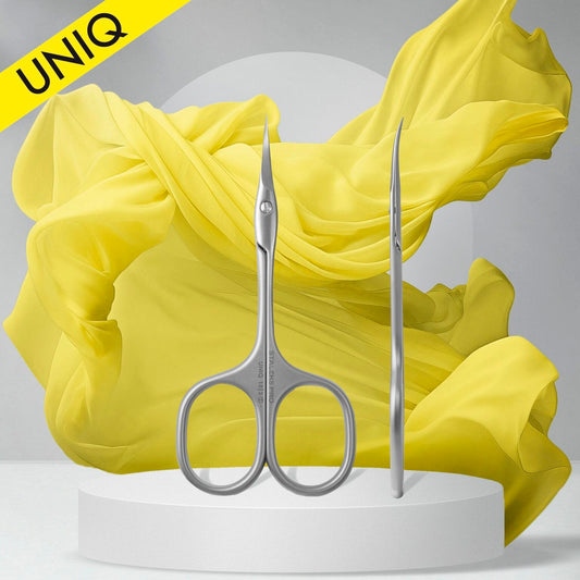 Professional cuticle scissors Ballerina UNIQ 10 TYPE 3 image 0